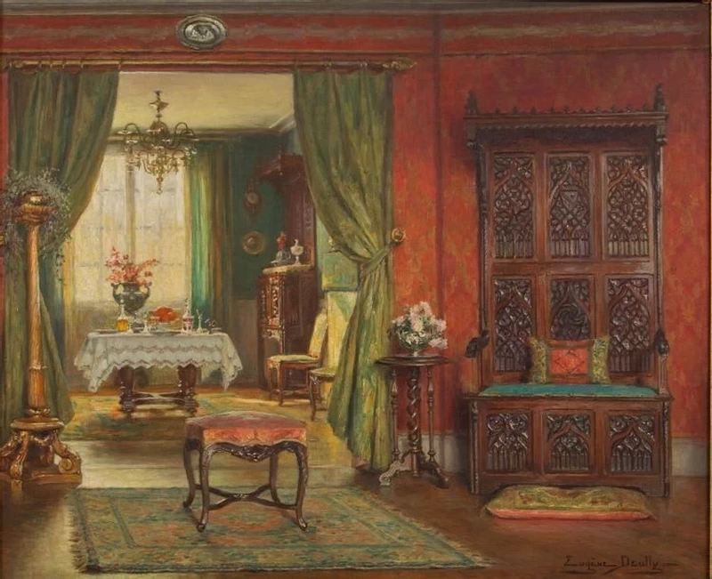 Eugène Auguste François Deully - Un interno